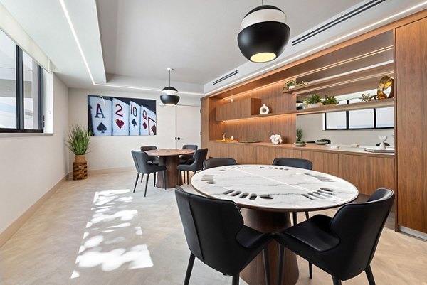 clubhouse at Residences at Nomi Apartments