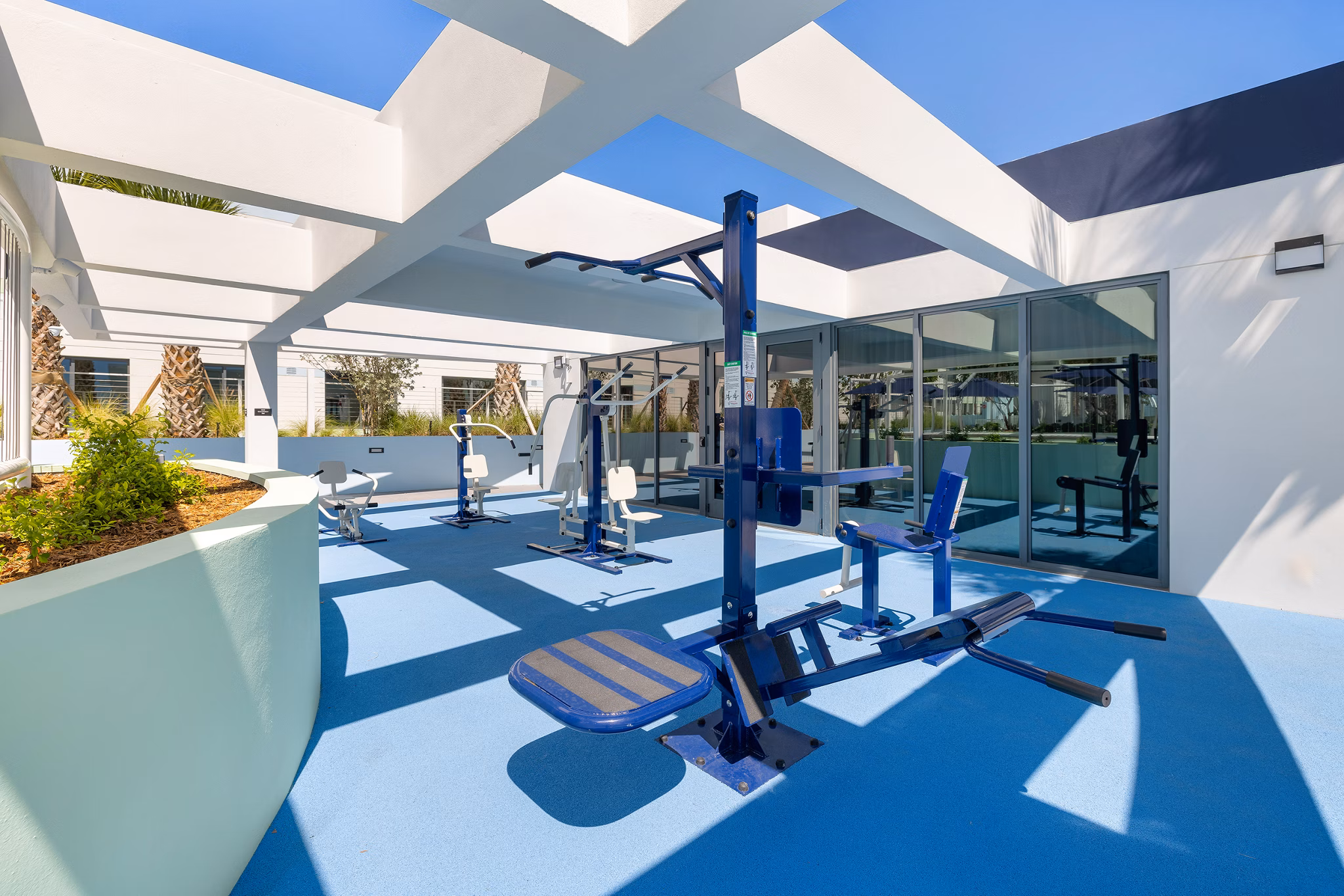 fitness center at Residences at Nomi Apartments