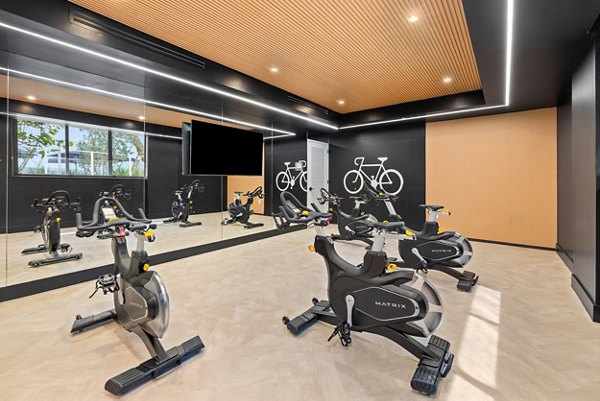 fitness center at Residences at Nomi Apartments