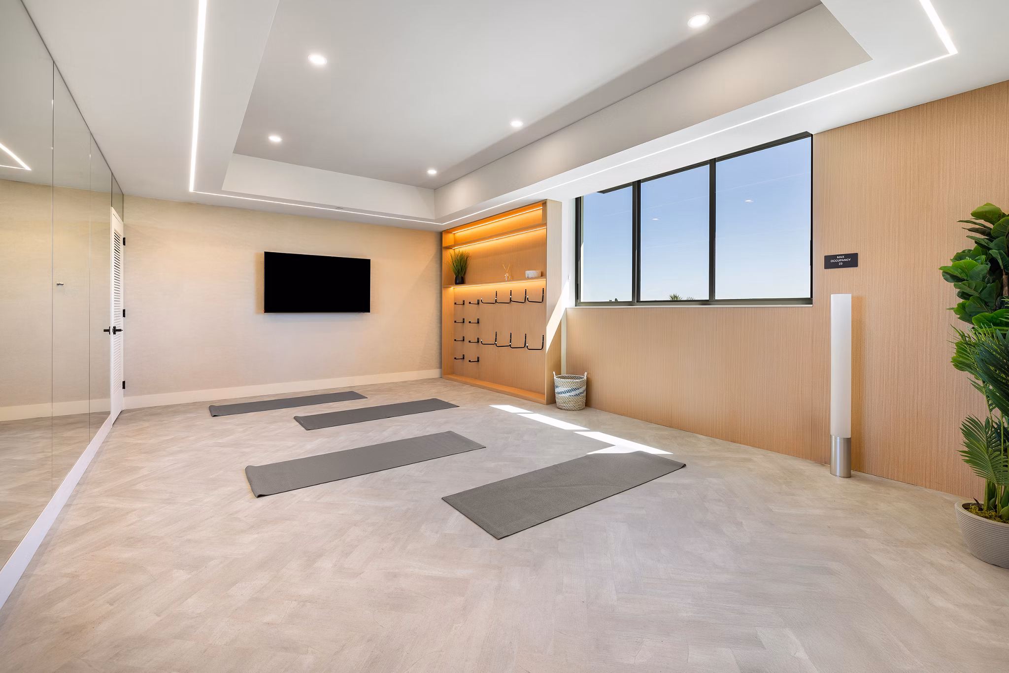 fitness center at Residences at Nomi Apartments