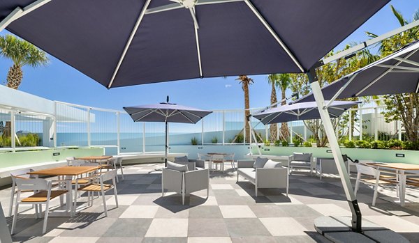 patio at Residences at Nomi Apartments