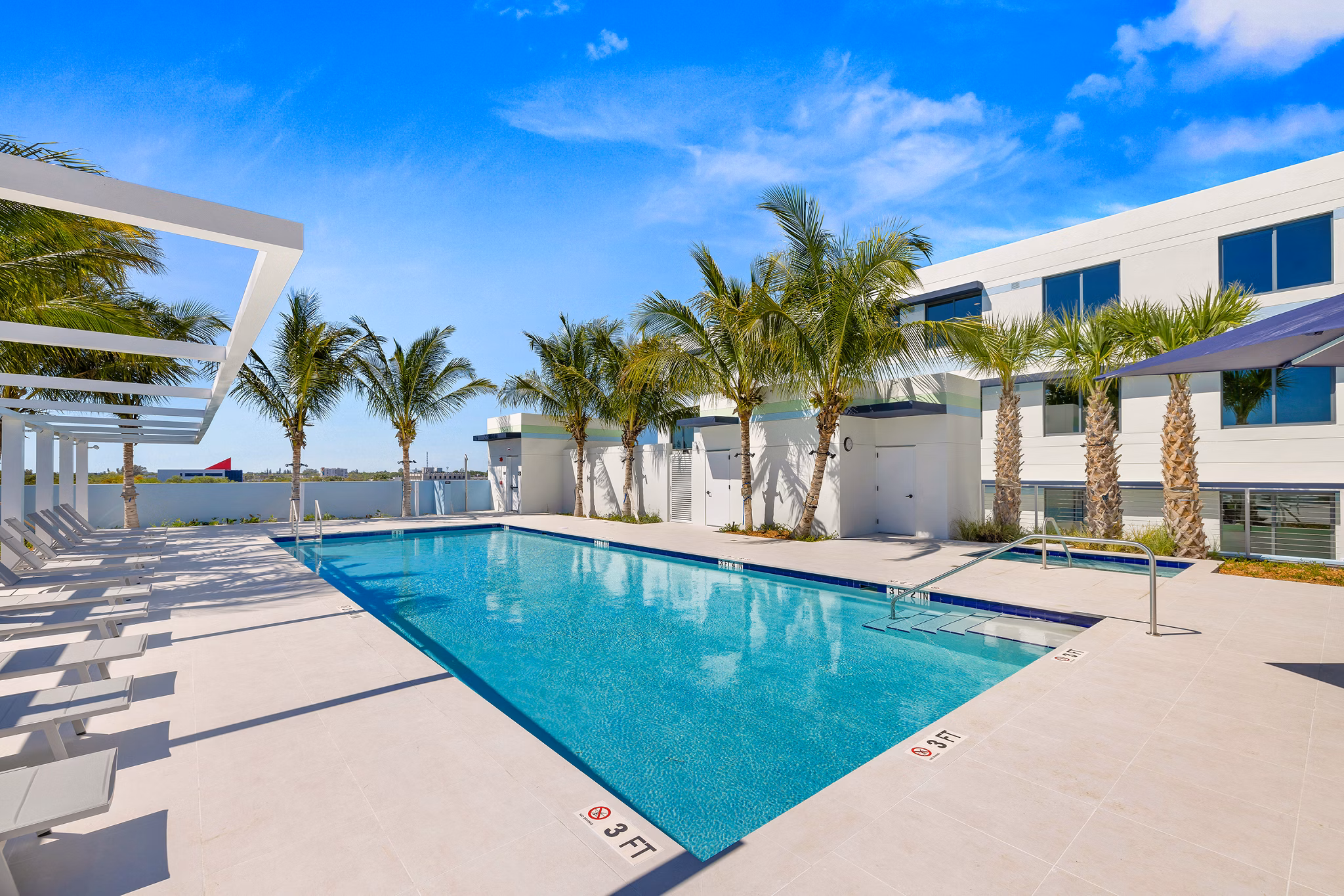 pool at Residences at Nomi Apartments