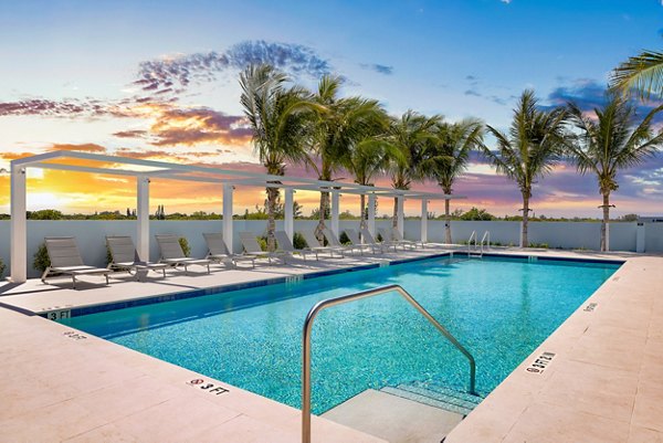 pool at Residences at Nomi Apartments