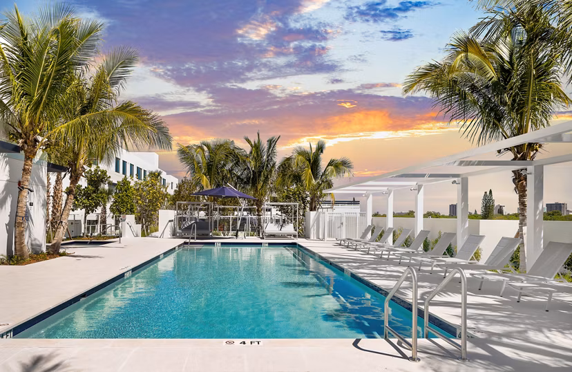 pool at Residences at Nomi Apartments