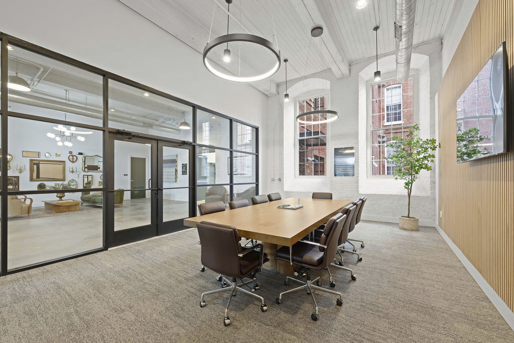 Work space at The Lofts At King Mill