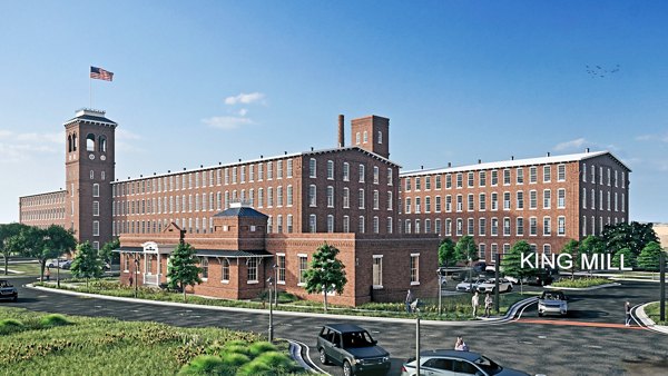 rendering at The Lofts at King Mill Apartments