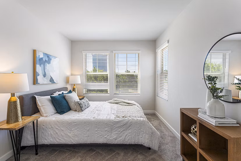bedroom at Alta Riverside Apartments 