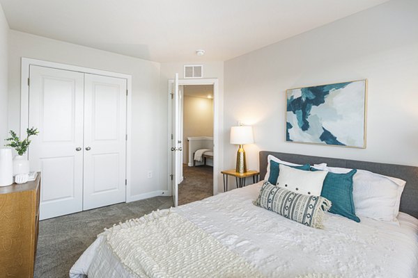 bedroom at Alta Riverside Apartments 