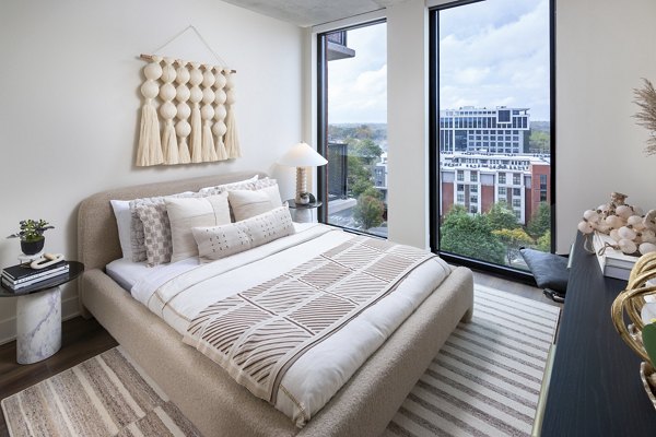 bedroom at Kingston Apartments 