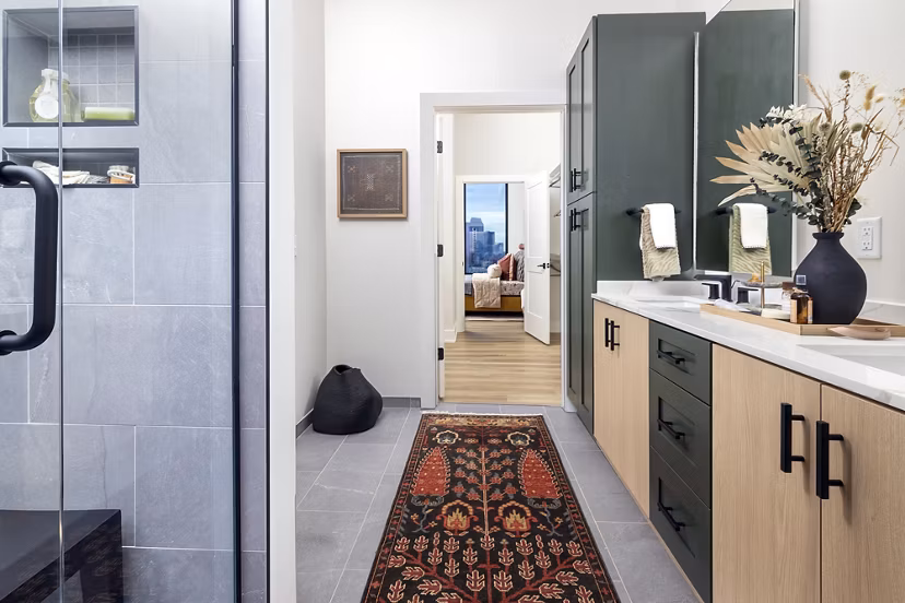 bedroom at Kingston Apartments 