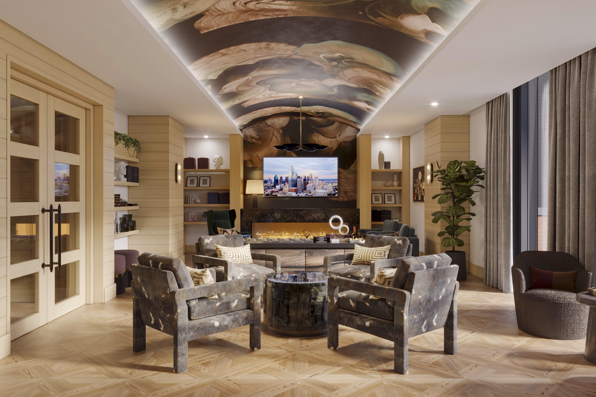 clubhouse at Kingston Apartments 