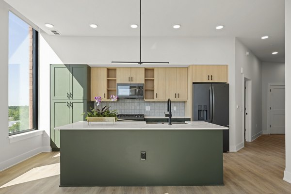 kitchen at Kingston Apartments 