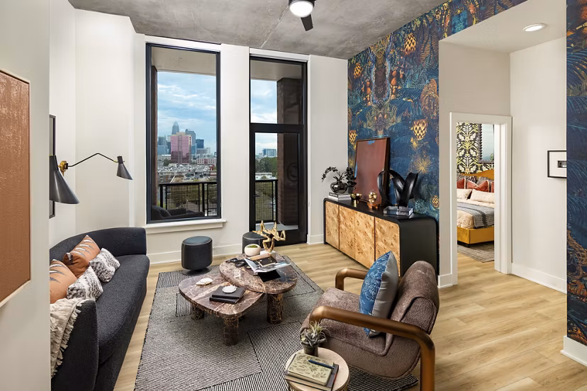 living room at Kingston Apartments 