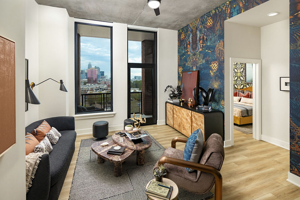 living room at Kingston Apartments 