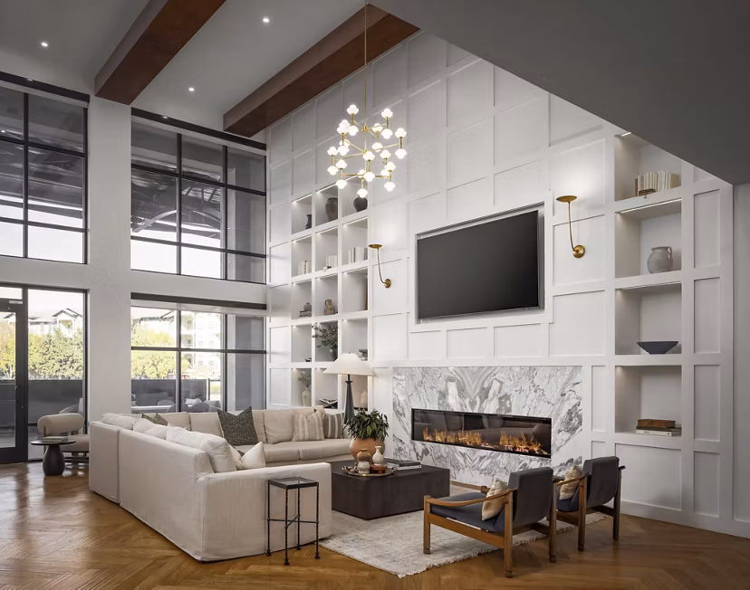 clubhouse at The Mustang Apartments 