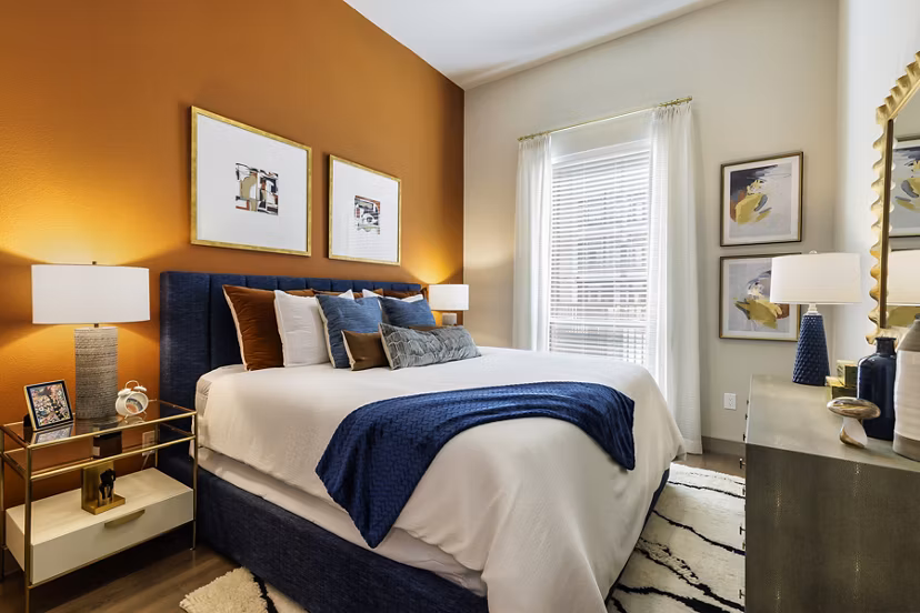 bedroom at Espiral Apartments