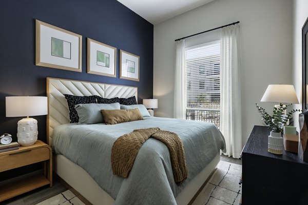 bedroom at Espiral Apartments