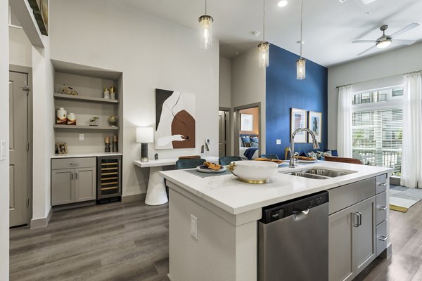 kitchen at Jovie Belterra Apartments