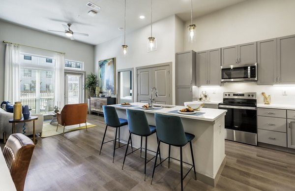 kitchen at Jovie Belterra Apartments