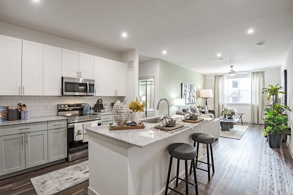 kitchen at Prose Greenbriar Apartments