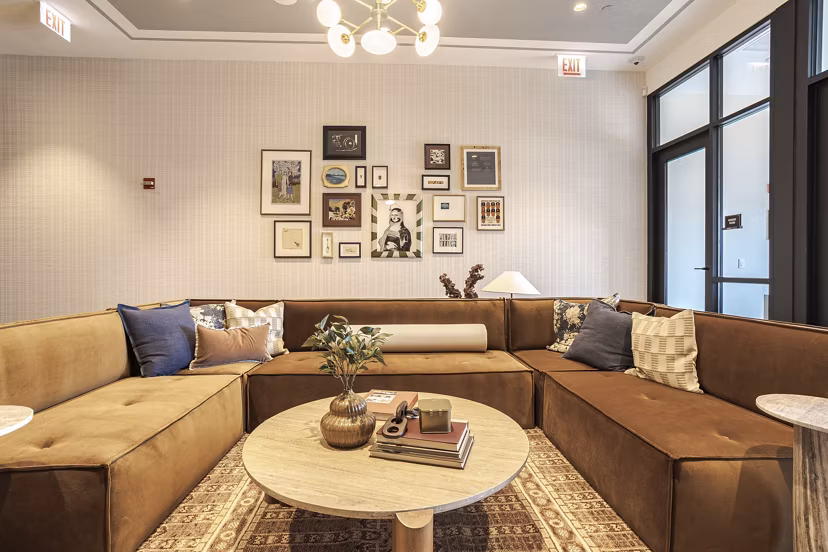 clubhouse at Flora Apartments