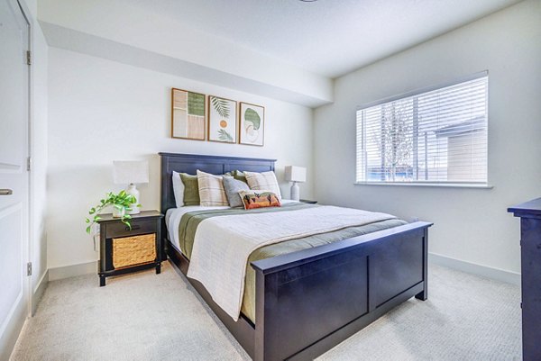 bedroom at The Focal Apartments Apartments