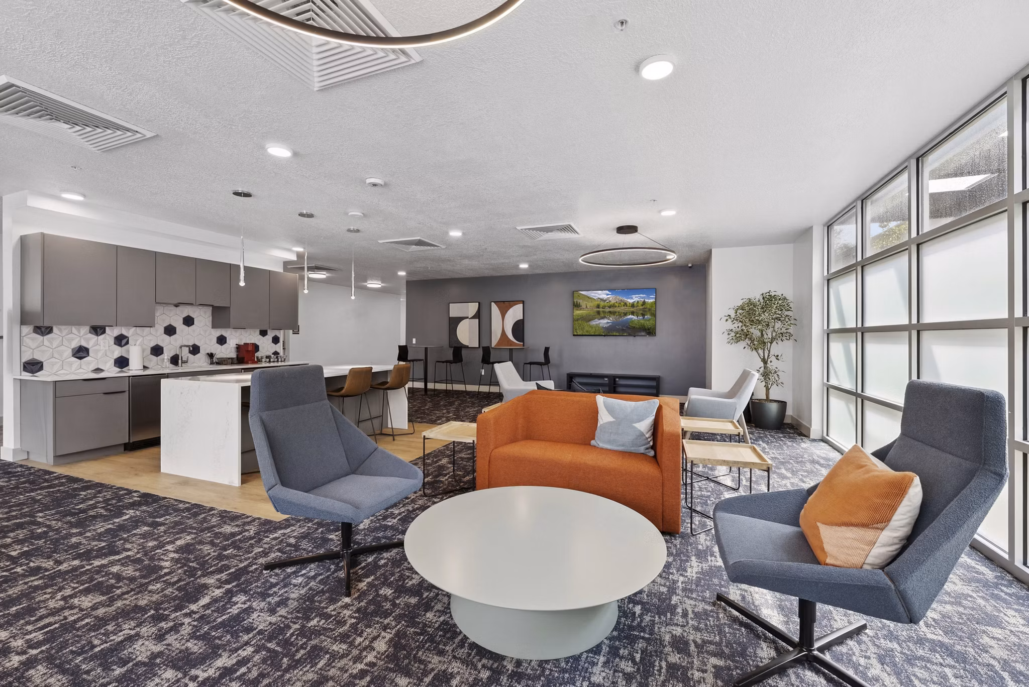 clubhouse at The Focal Apartments Apartments