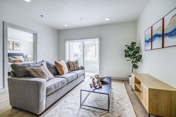 living room at The Focal Apartments