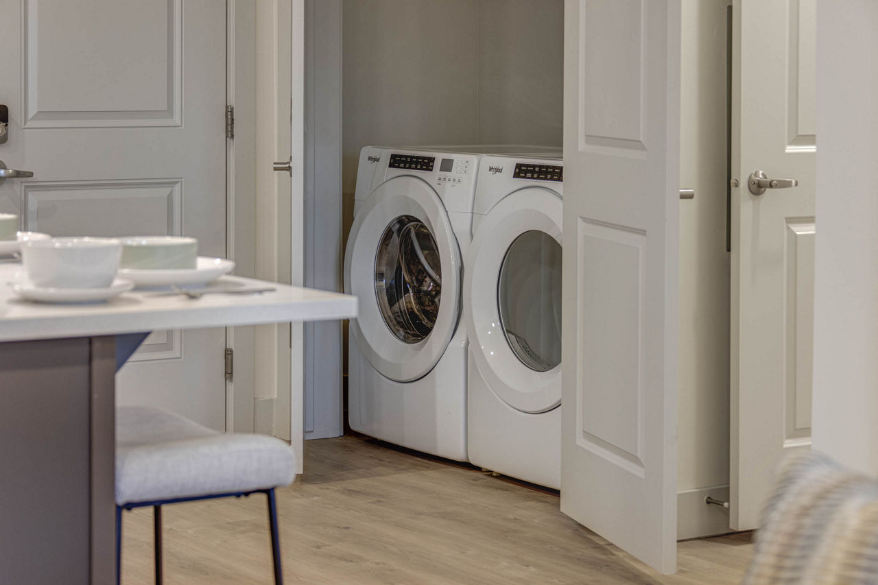 Laundry room at The Focal Apartments (2 of 2)