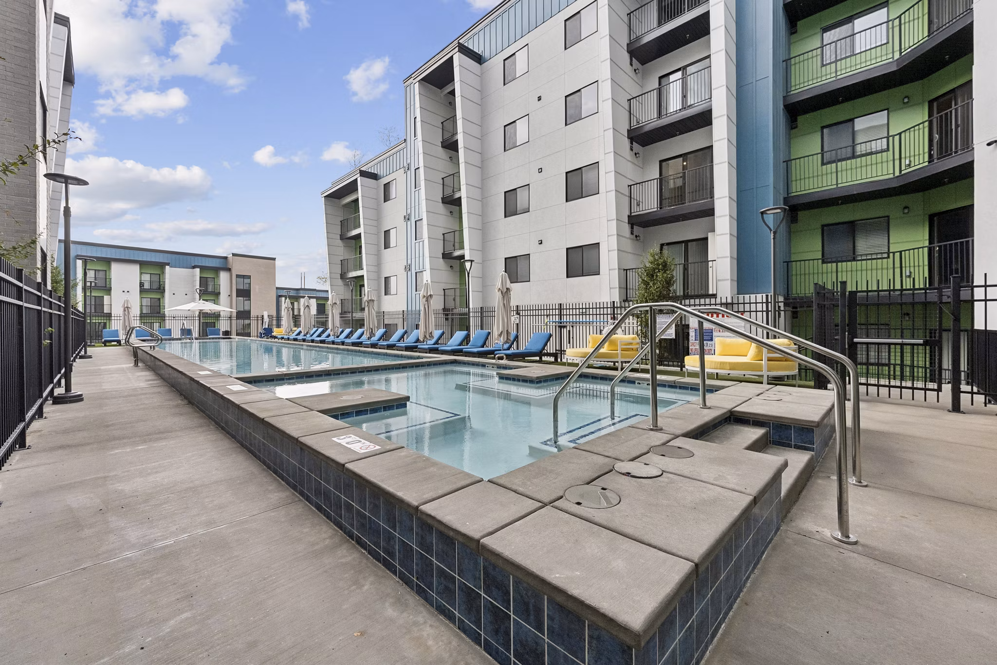 pool at The Focal Apartments Apartments