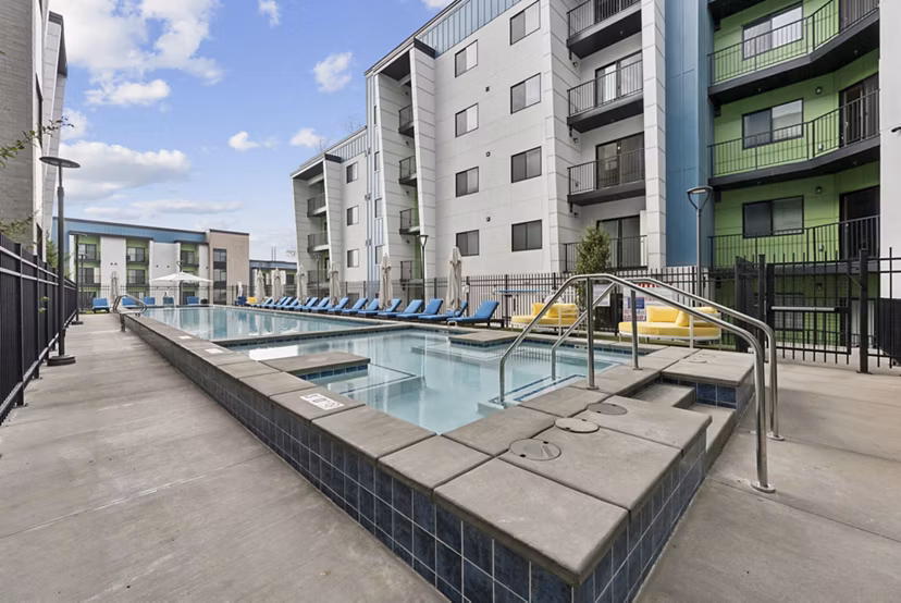 pool at The Focal Apartments Apartments
