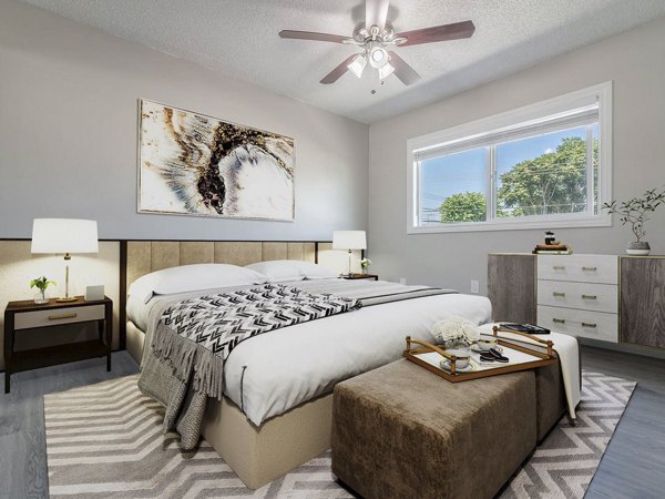 bedroom at Citrus Court Apartments