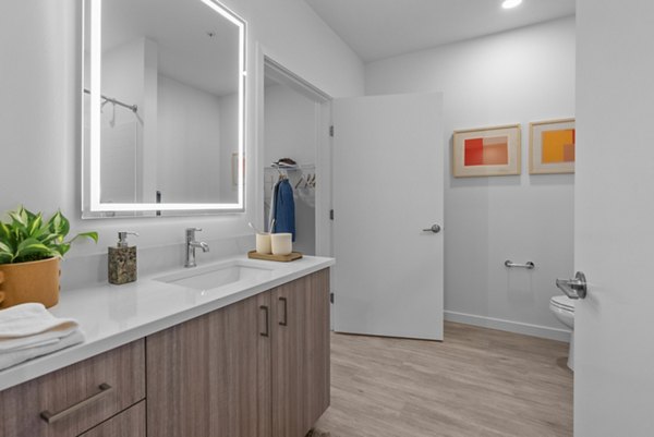 bathroom at Arcadia by Alta Apartments