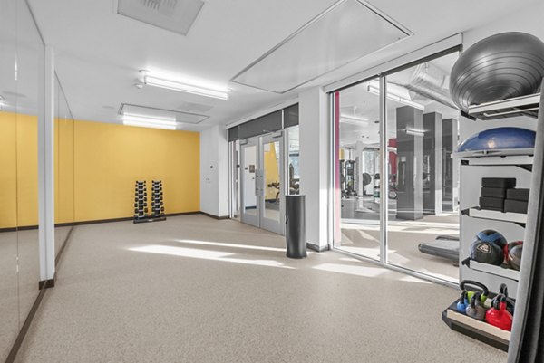 fitness center at Arcadia by Alta Apartments