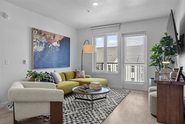 living room at Arcadia by Alta Apartments