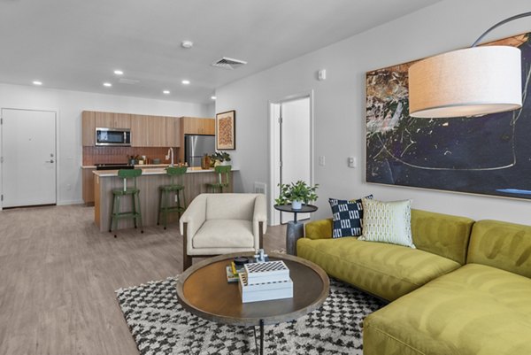 living room at Arcadia by Alta Apartments