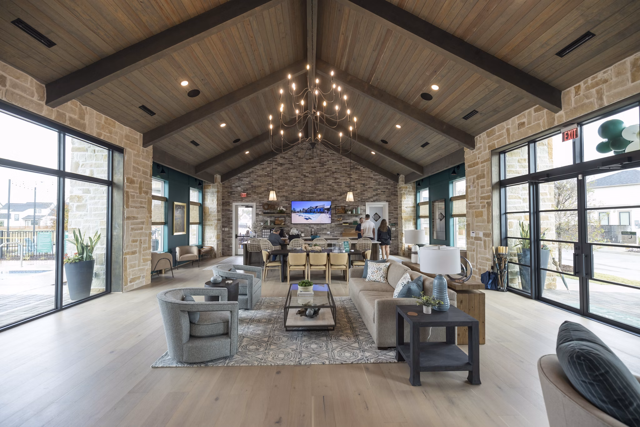 clubhouse at Mirella Apartments