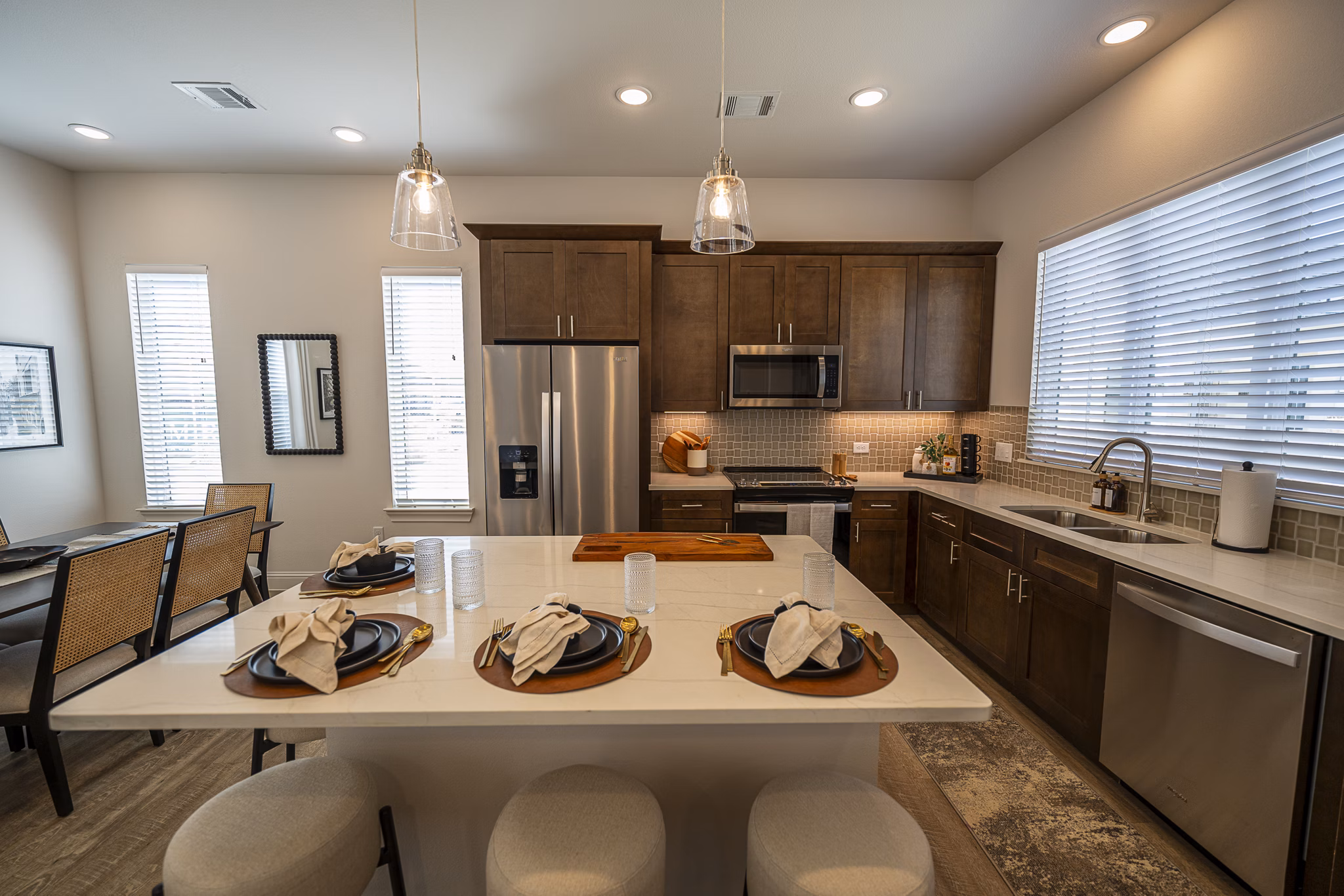 kitchen at Mirella Apartments
