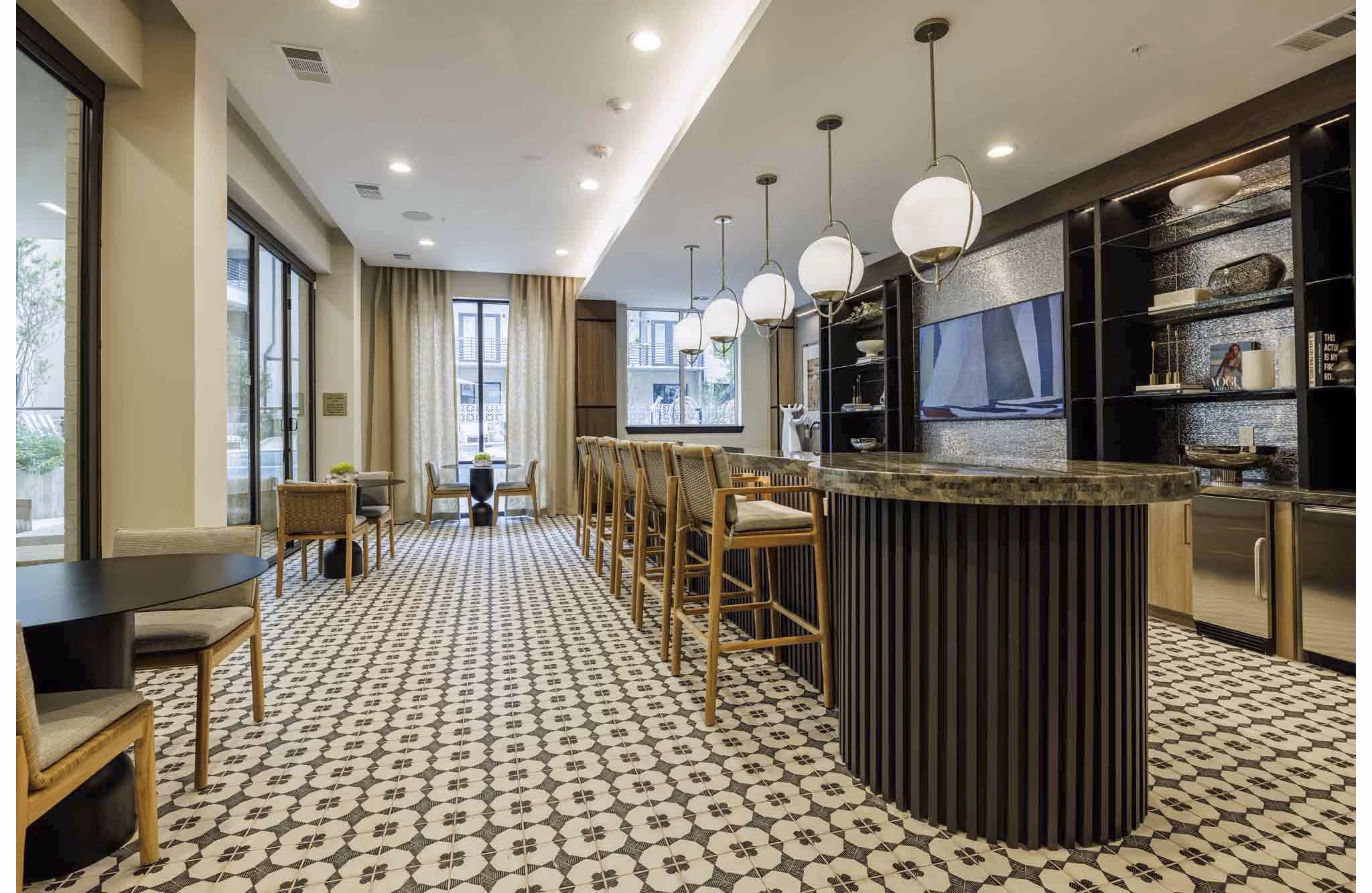 clubhouse at The Bouldin Apartments