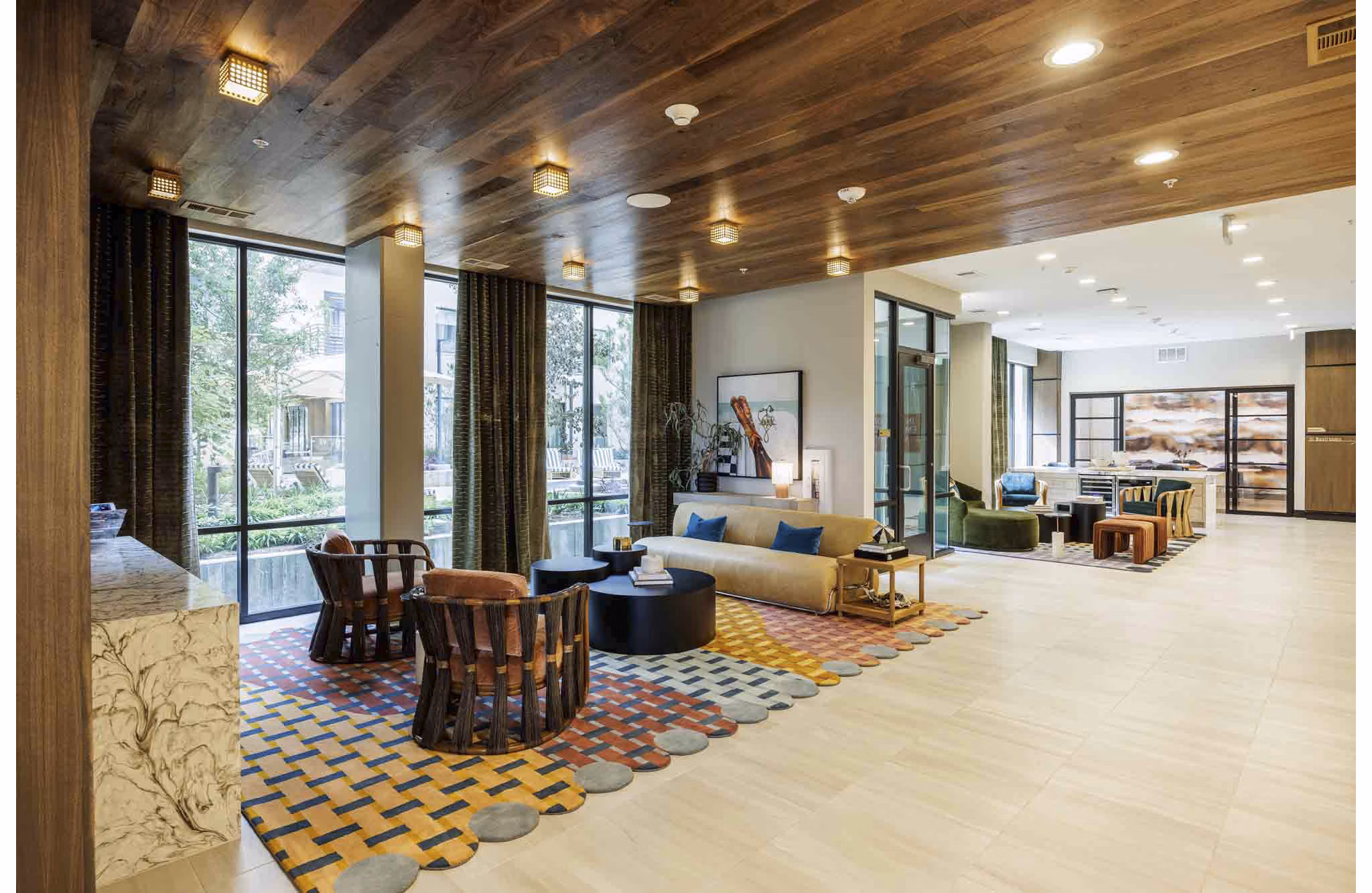 clubhouse at The Bouldin Apartments