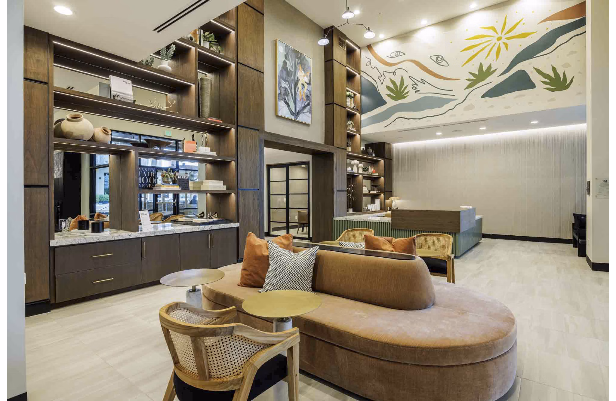 clubhouse at The Bouldin Apartments
