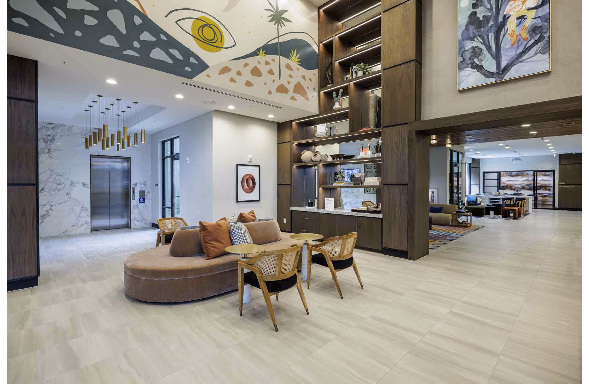 clubhouse at The Bouldin Apartments
