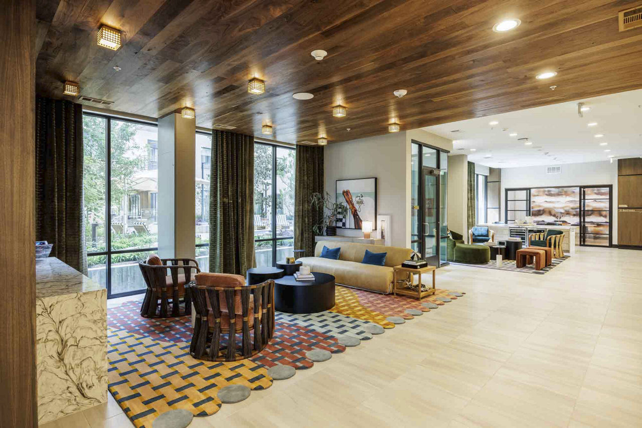 Lobby at The Bouldin (6 of 8)