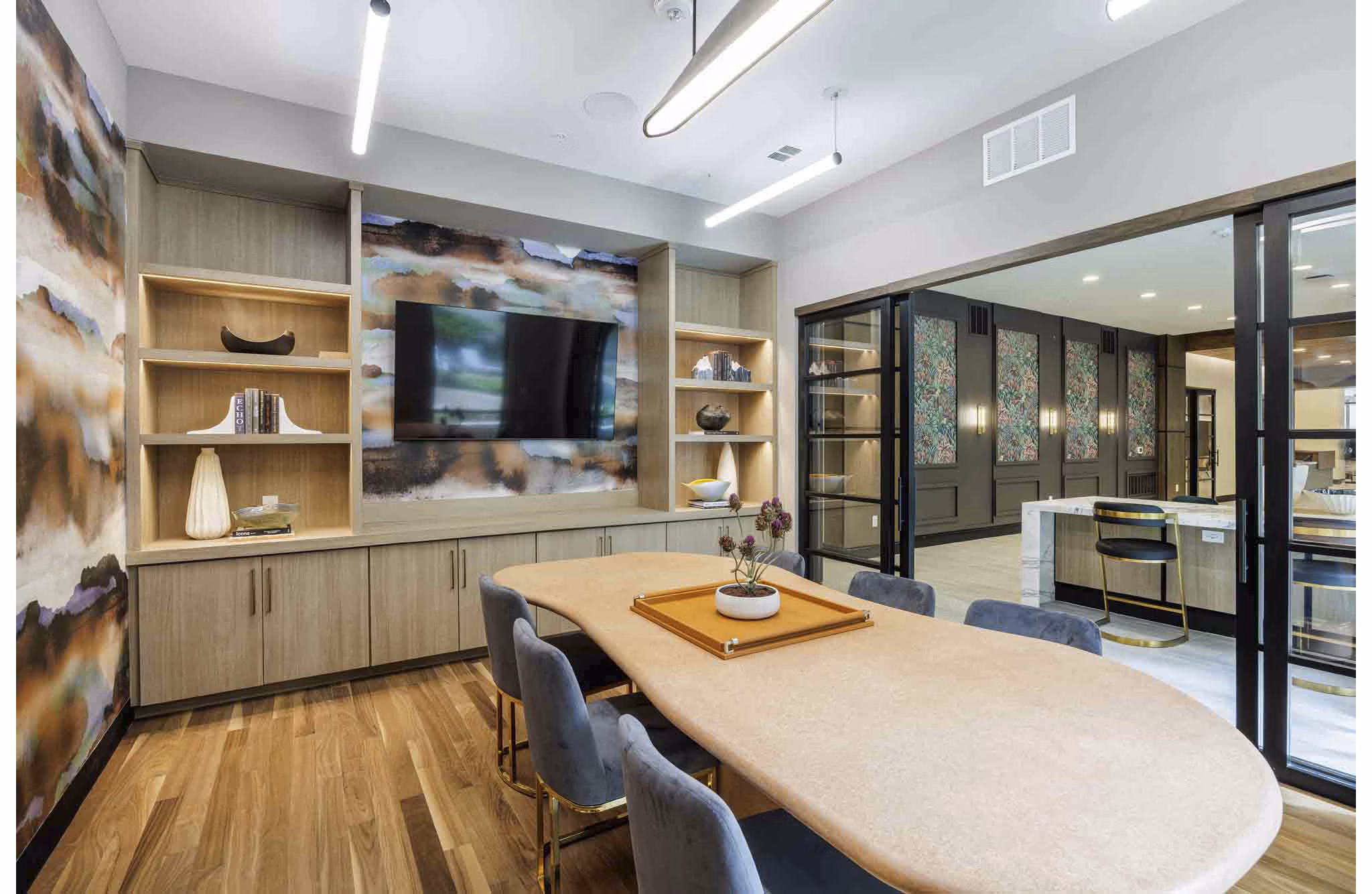 clubhouse at The Bouldin Apartments