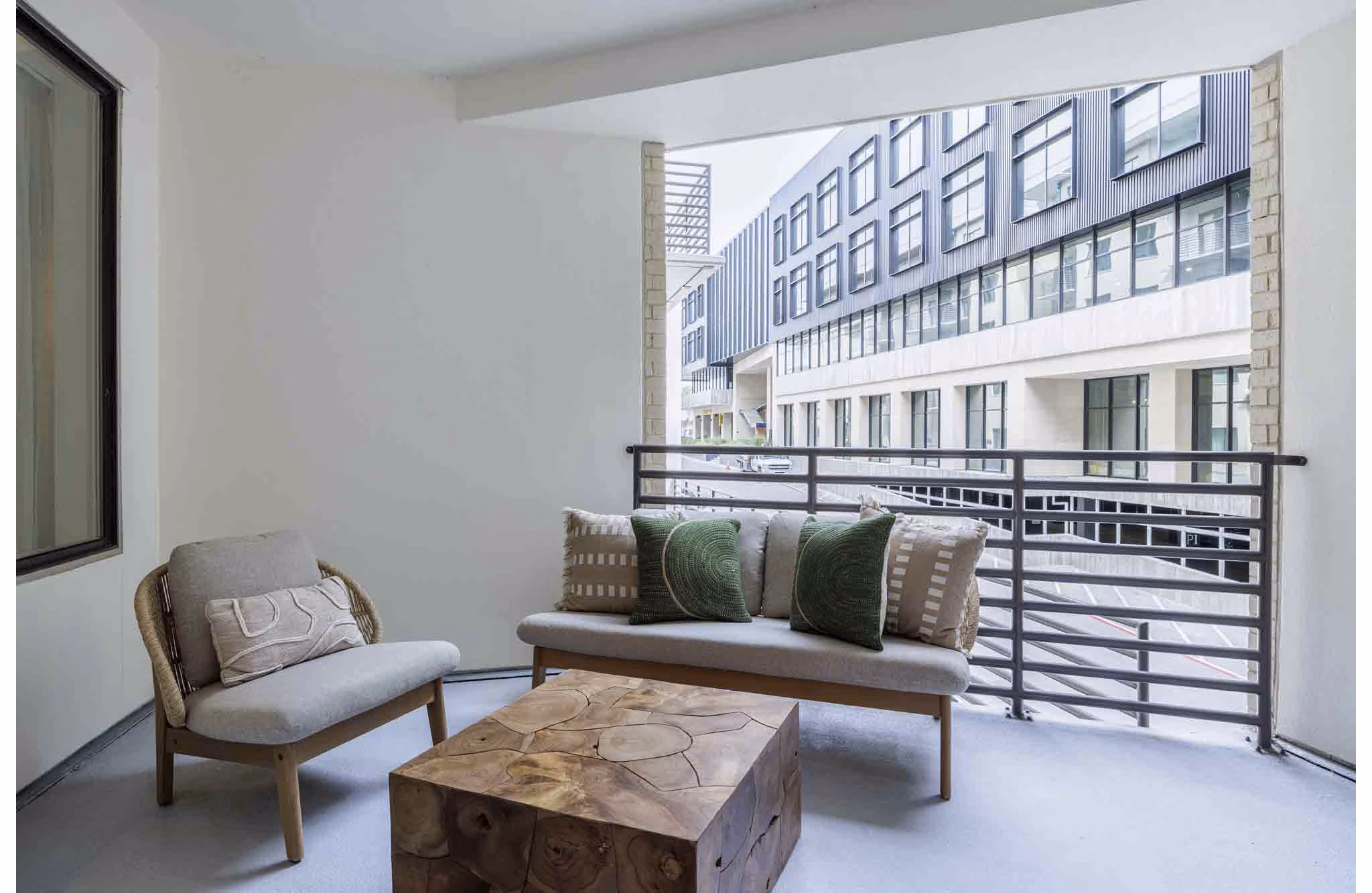 Patio at The Bouldin Apartments