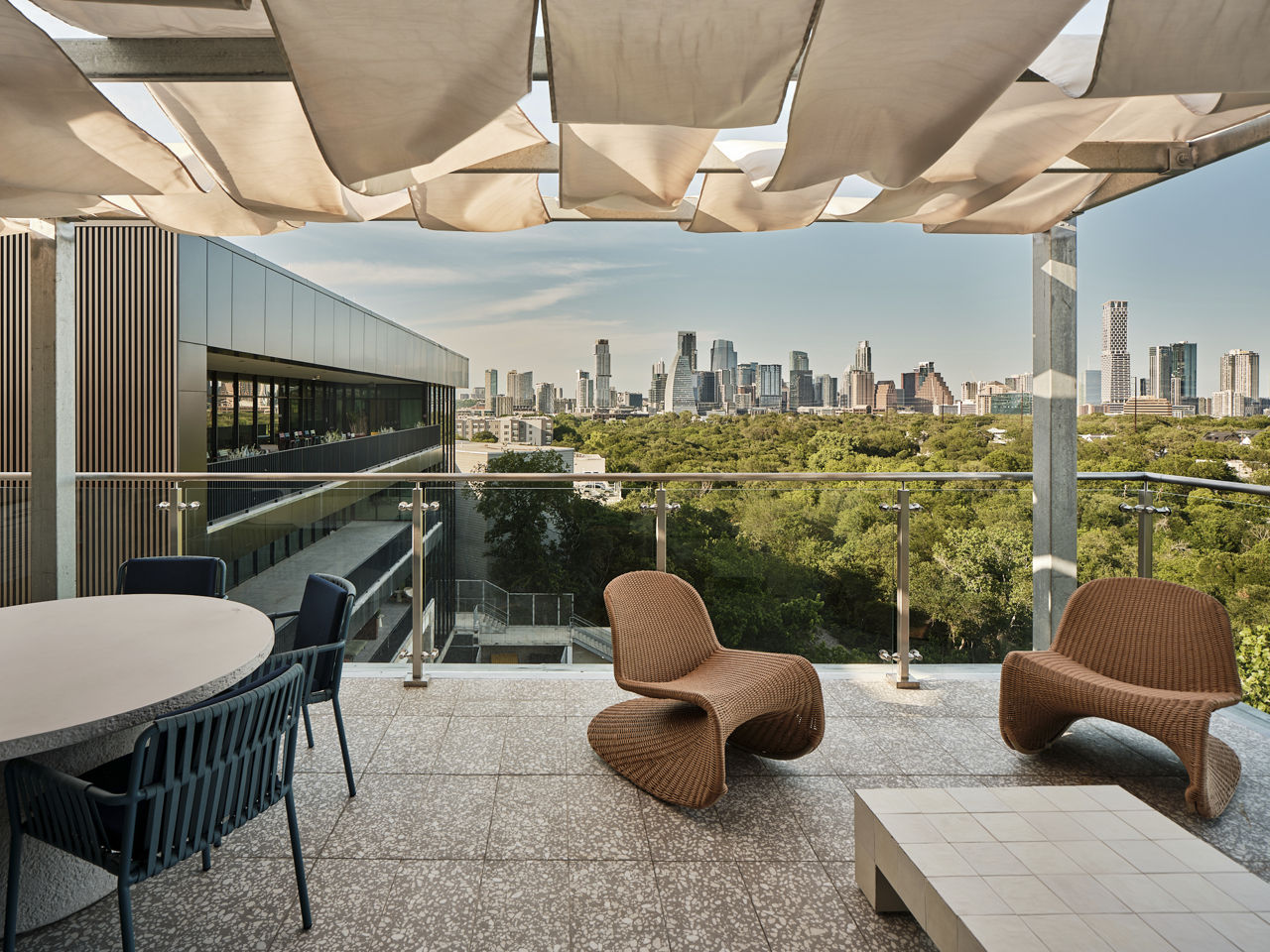 Roof deck at The Bouldin (1 of 3)