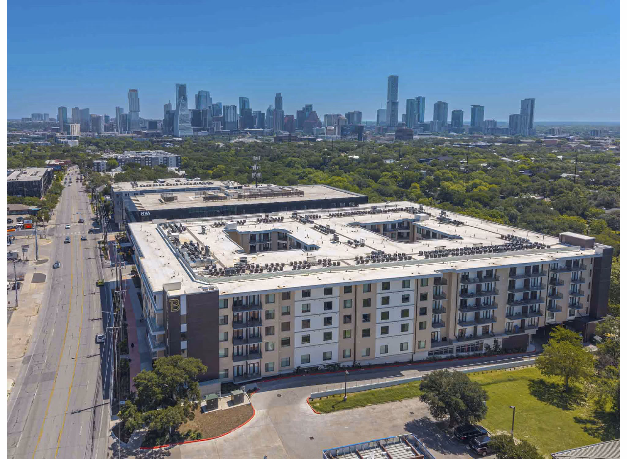 View at The Bouldin Apartments