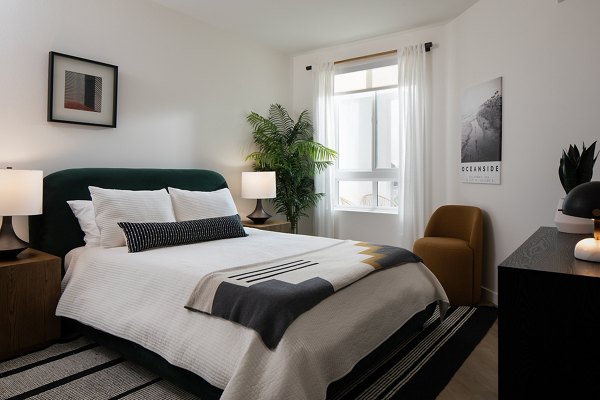 bedroom at Alta Oceanside Apartments