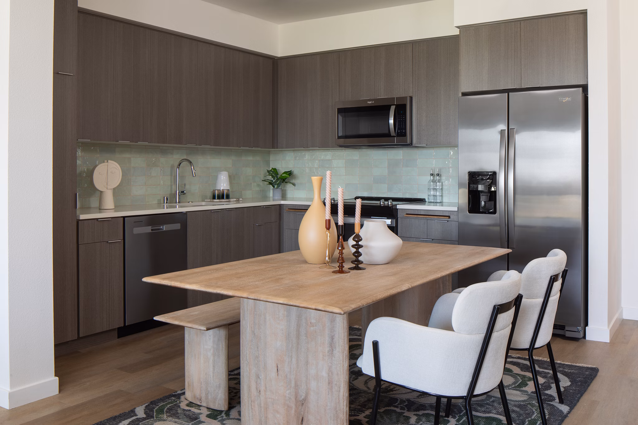 kitchen at Alta Oceanside Apartments