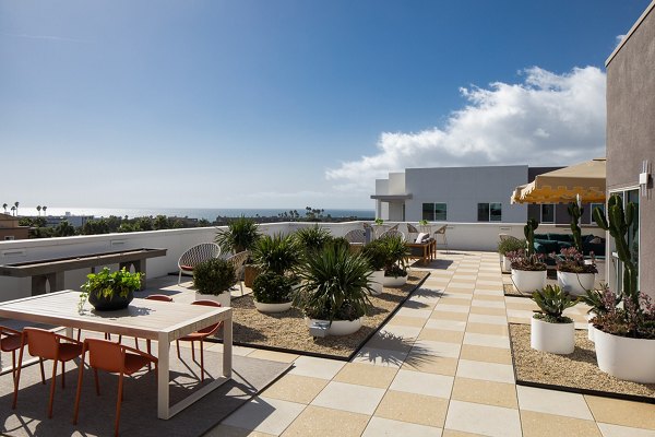 patio at Alta Oceanside Apartments